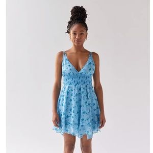 NWT Urban Outfitters Sweet Escape Asymmetrical Mini Dress